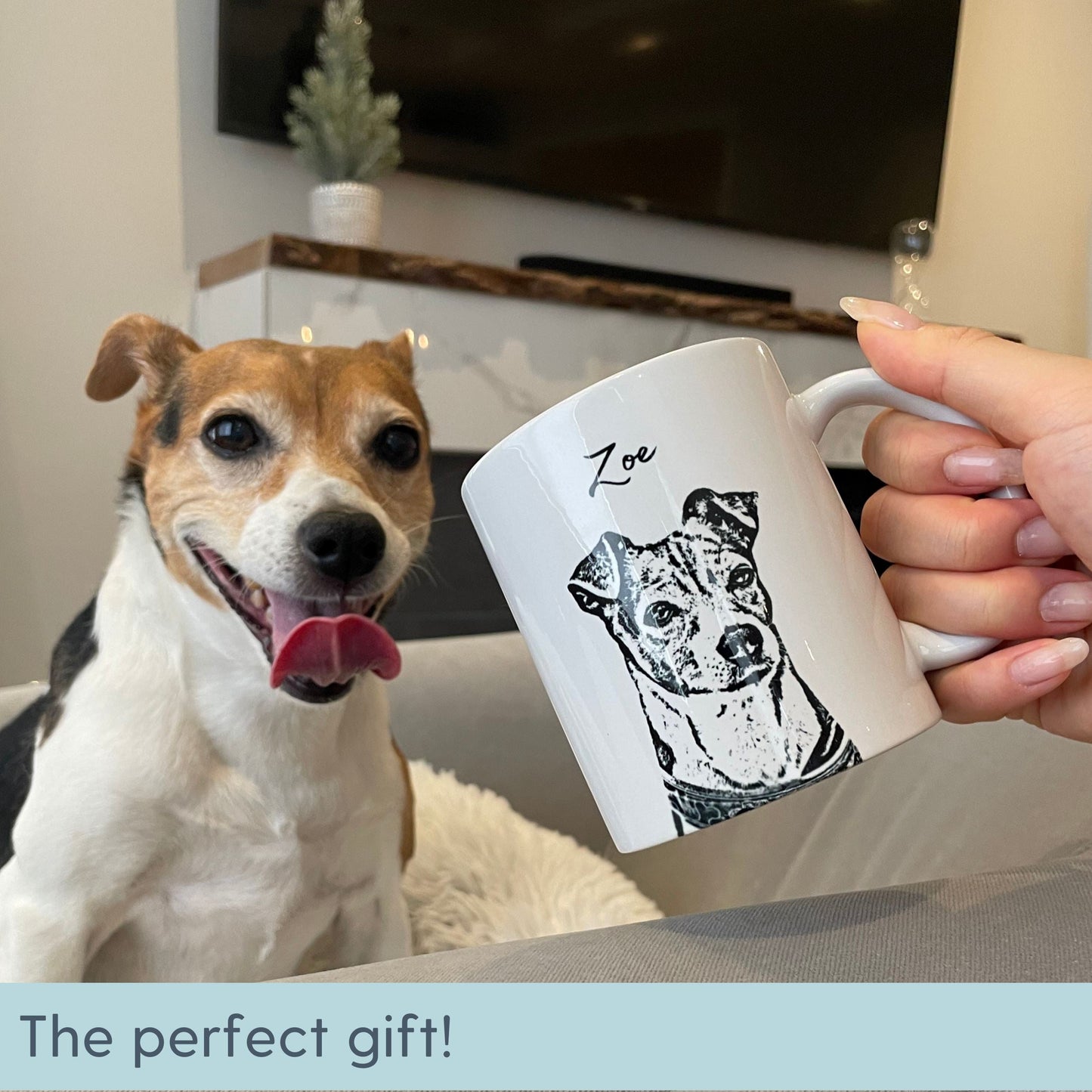 Custom Pet Mug - Pet Photo + Name