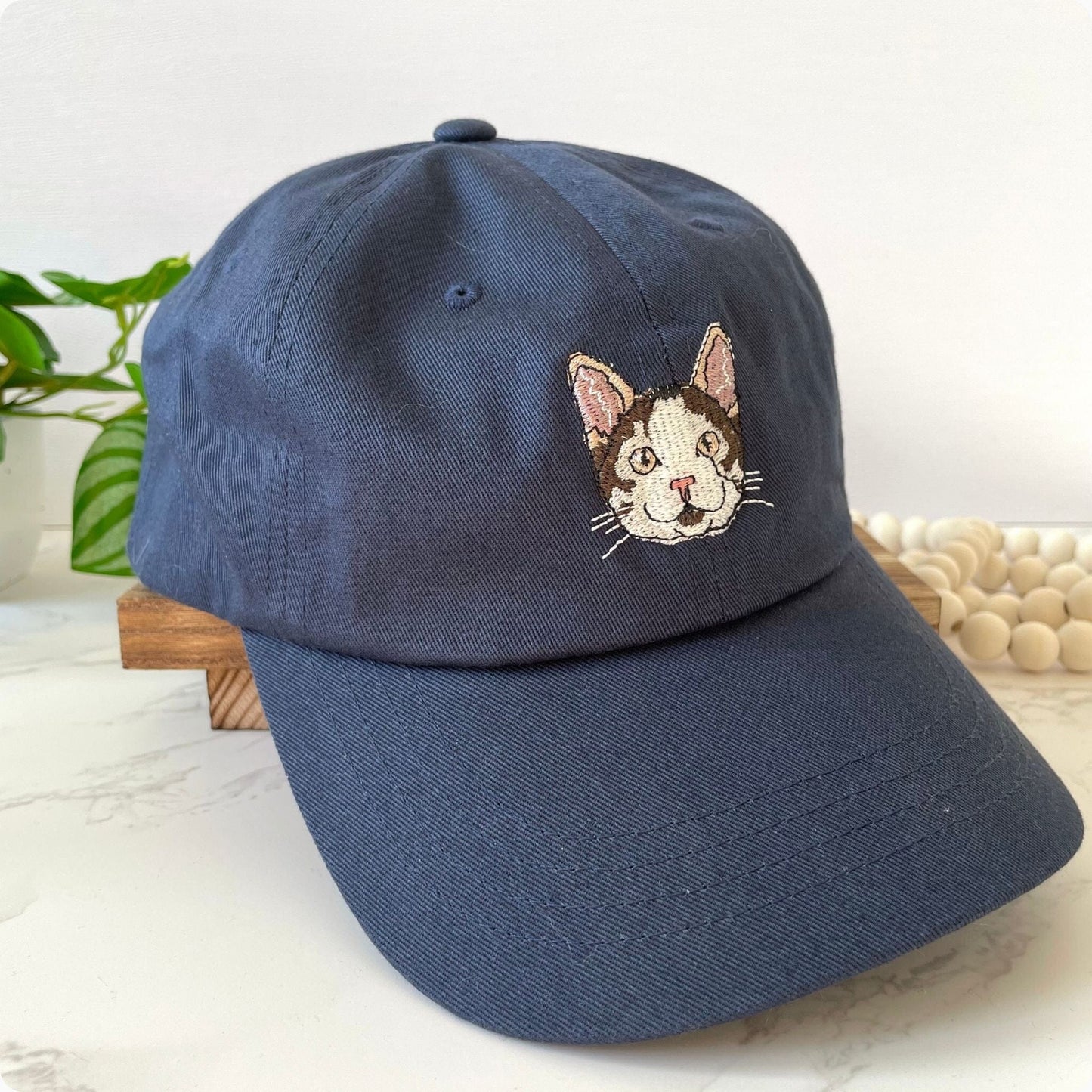 Custom Embroidered Pet Hat  - Pet Photo