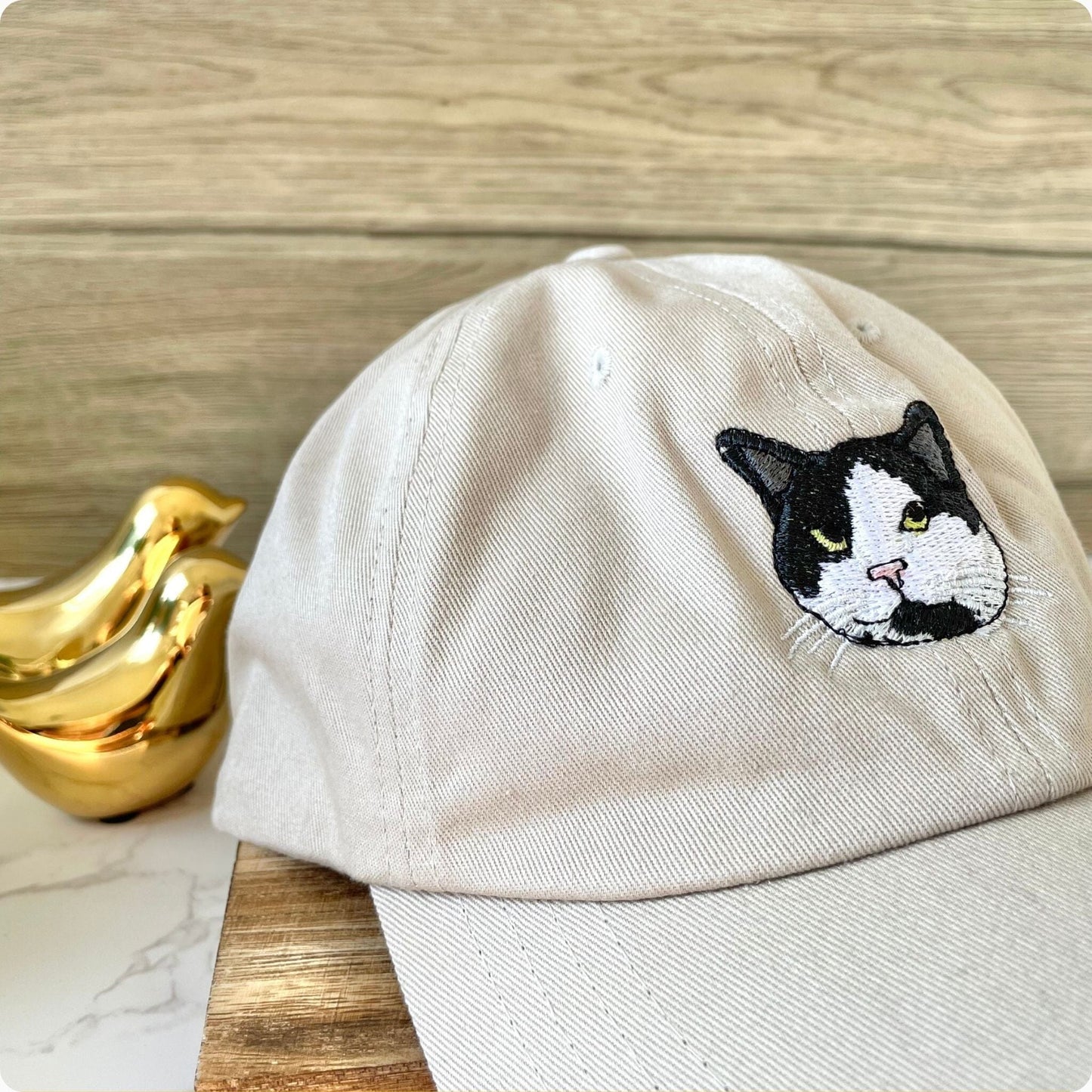 Custom Embroidered Pet Hat  - Pet Photo