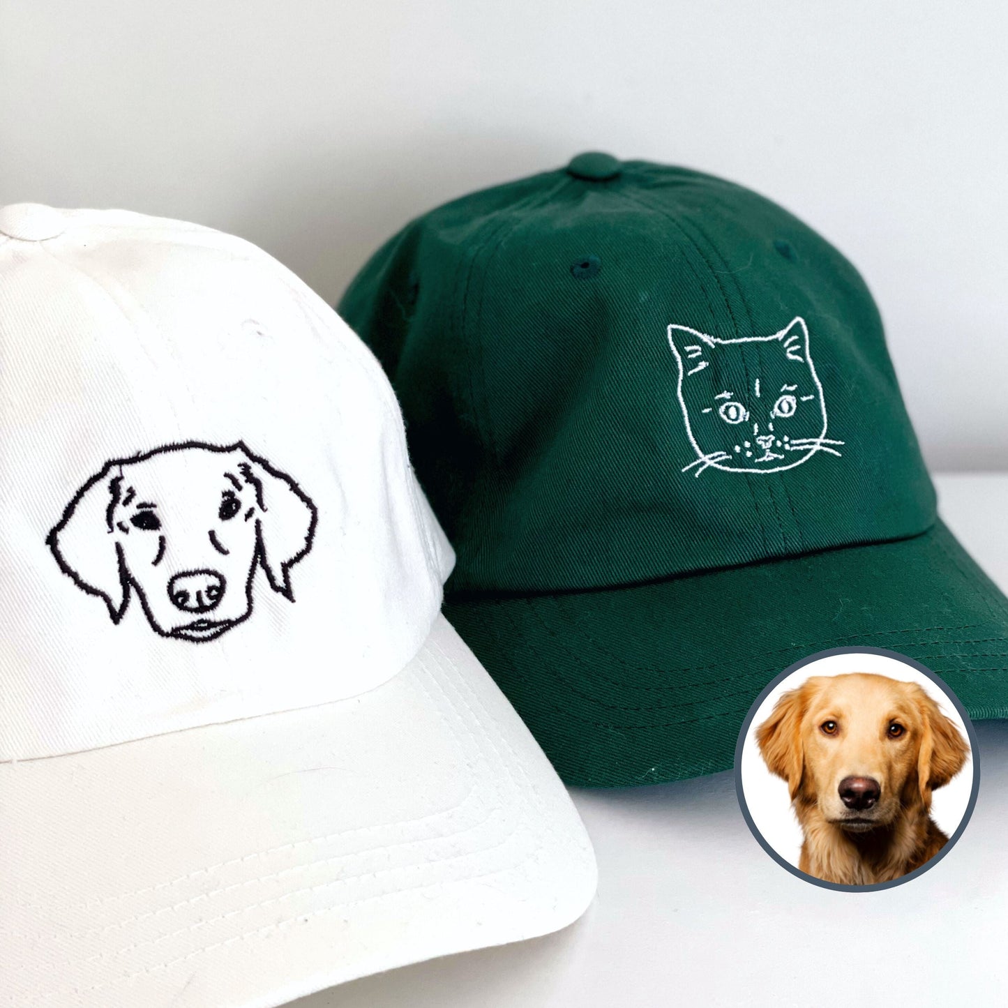 Custom Pet Hat - Pet Photo + Name