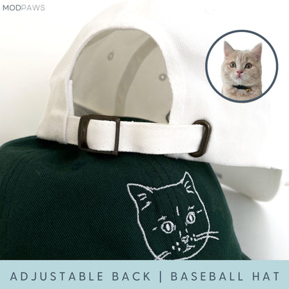 Custom Pet Hat - Pet Photo + Name