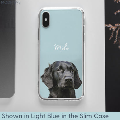 Custom Pet Phone Case - Pet Photo + Name