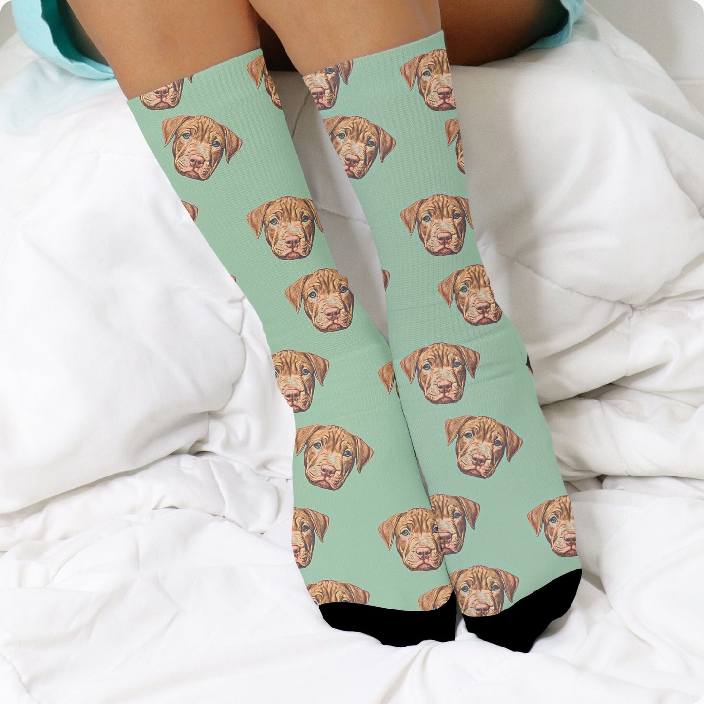 Custom Pet Socks - Pet Photo